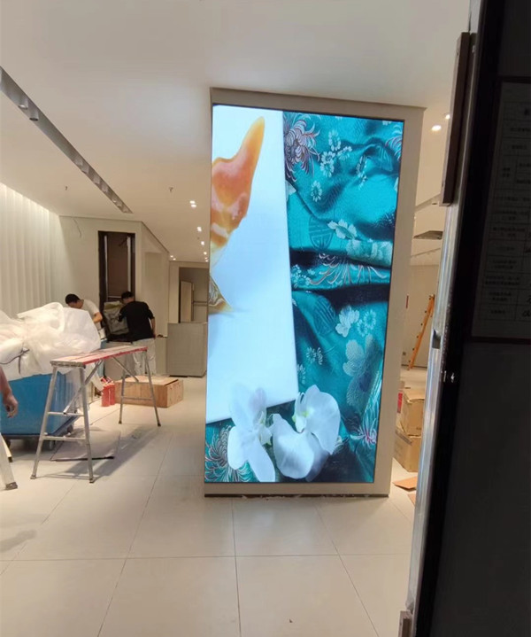 江海商场门店转角LED显示屏