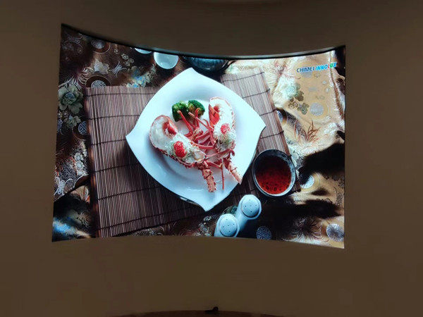 江海室内P2.5弧形LED屏